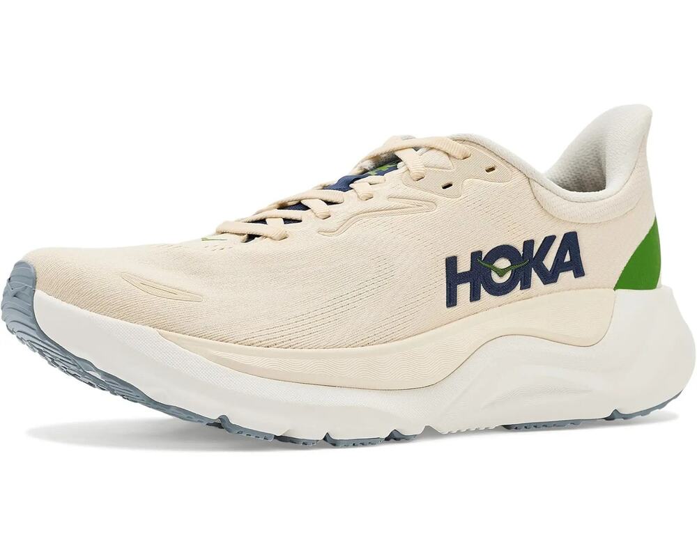 Hoka One Arahi 8 Mens Athletic Running Shoes Sneakers Alabaster Birch Size 9.5 D